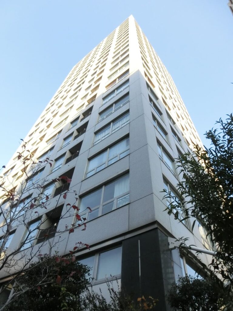 レジディアタワー麻布十番　外観